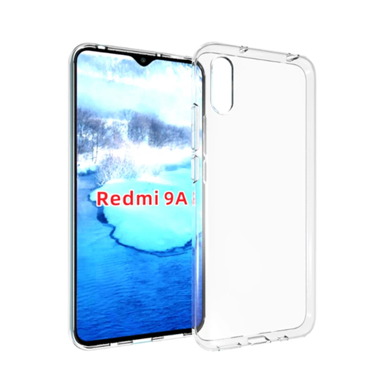 

Soft TPU Back Cover Clear Transparent TPU Mobile Phone Case For Redmi 9A 9 8A 6A Note 9s 9 8 Pro 8T 6 5 Pro Note 8 back cover, Black,grey, rosered, green, blue