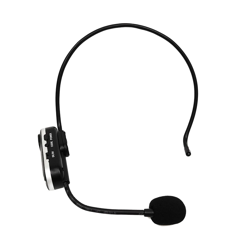 

Long Range Wireless Earhook Microphone,Wireless Headset Mic System,160ft Range,for Speech,Teaching