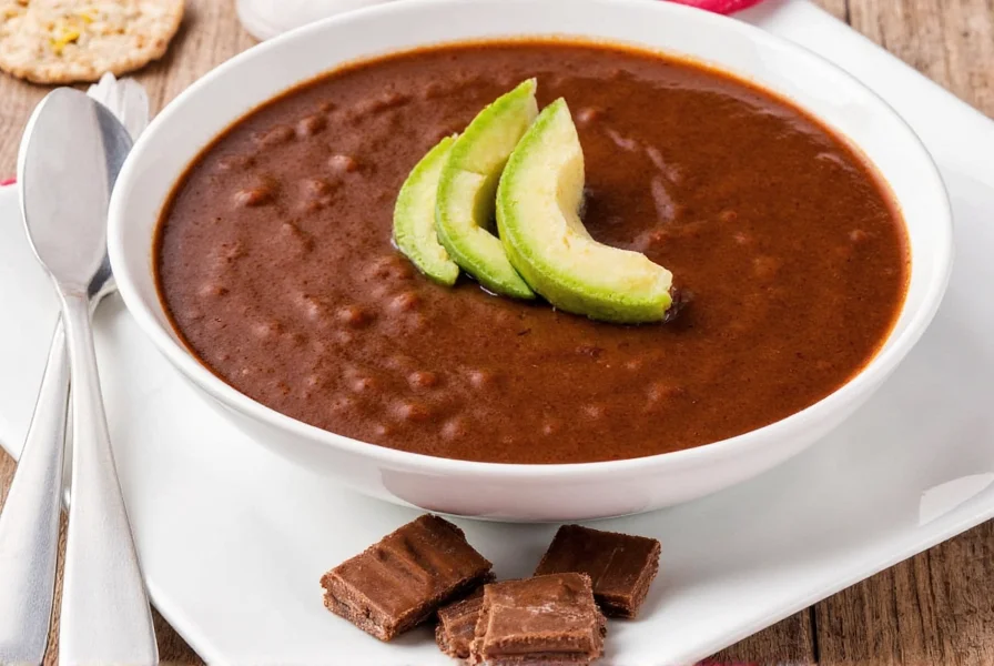 Chili peppers and chocolate together in a bowl