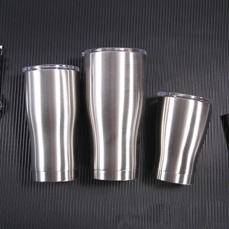 

USA Warehouse 20oz Modern Curve Tumbler Double Wall Stainless Steel Vacuum Modern Curve tumbler, Customized colors acceptable