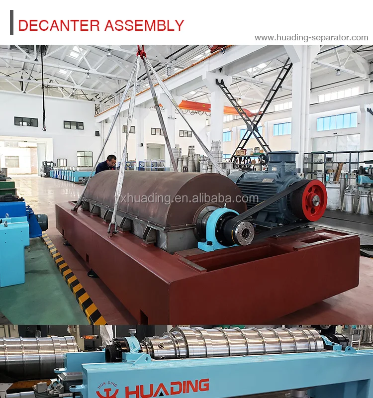 decanter centrifuge for maize starch process