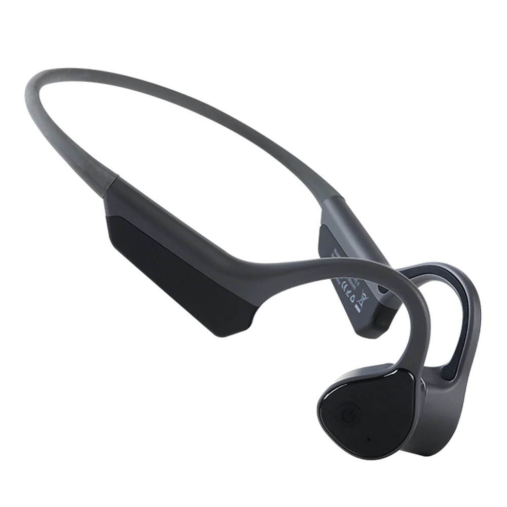 

Open Air Neckband Bone Conduction Earphone Bluetooth Wireless Ear Free IPX6 Waterproof Headphone AK-Pro9