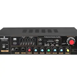 Amplifier SD USB Home audio for mic multiplex DJ/P