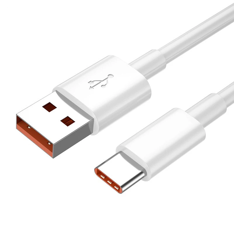 

White 3Ft 5Ft 6Ft Original Type-C Cord Charging Cables For Cell Phones