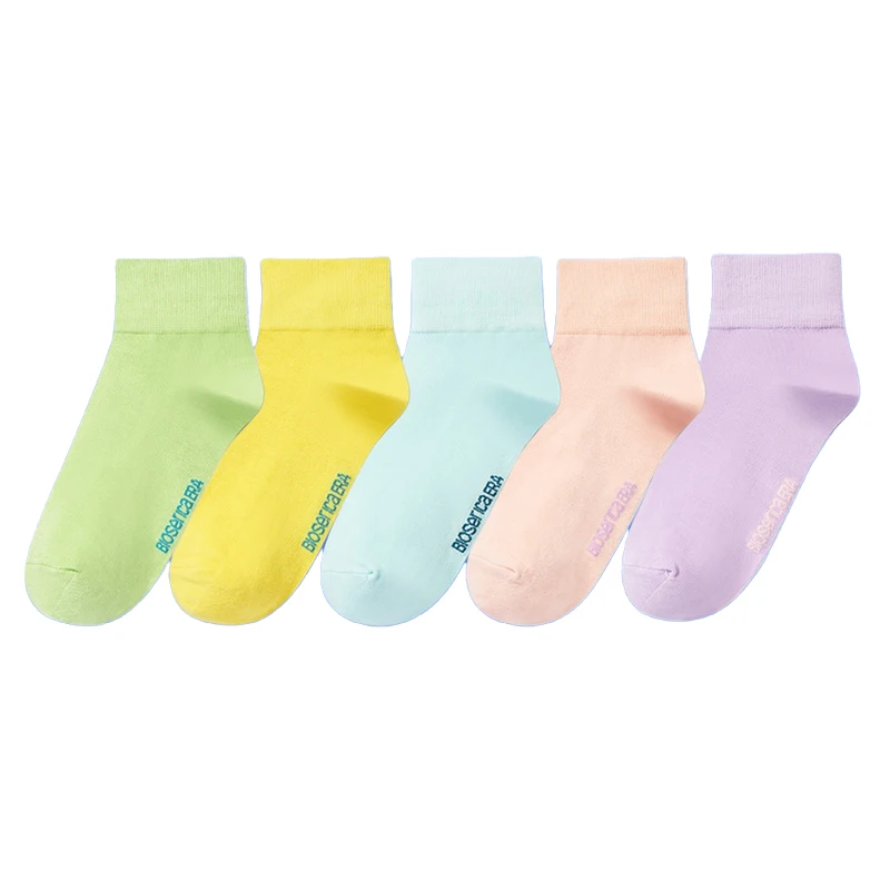 

Best selling comfortable without feeling Women's Antibacterial Deodorant Socks Factory Wholesales Dropshipping Supported