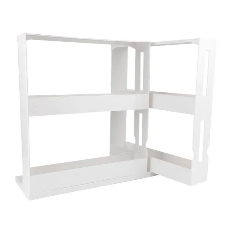 

Kitchen utensil organizer HOPgm spice rack container, White