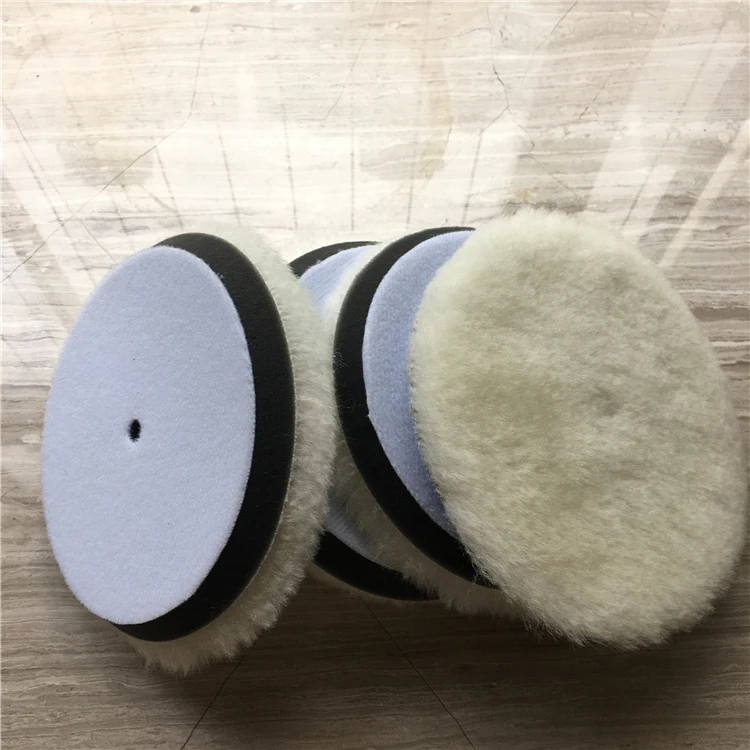 

Car polisher wool wool pad wax, White, beige, yellow or black