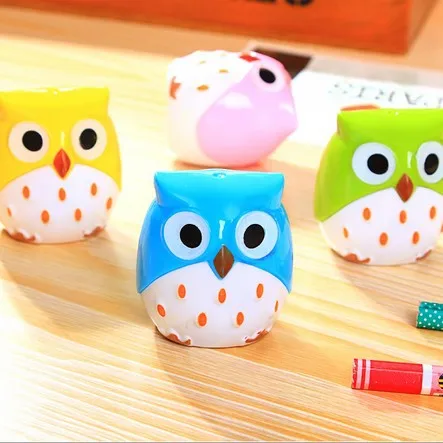 

Cute Owl design pencil sharpener For for Kids Lovely Creative Stationery Gift Product Children Office School Supplies