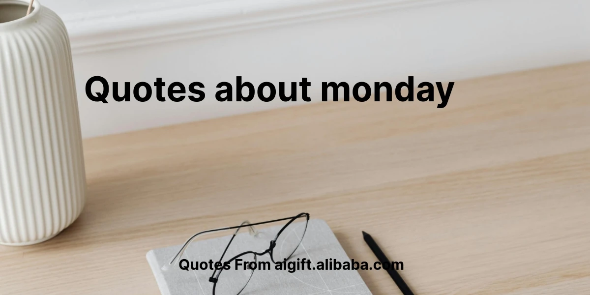 quotes about monday