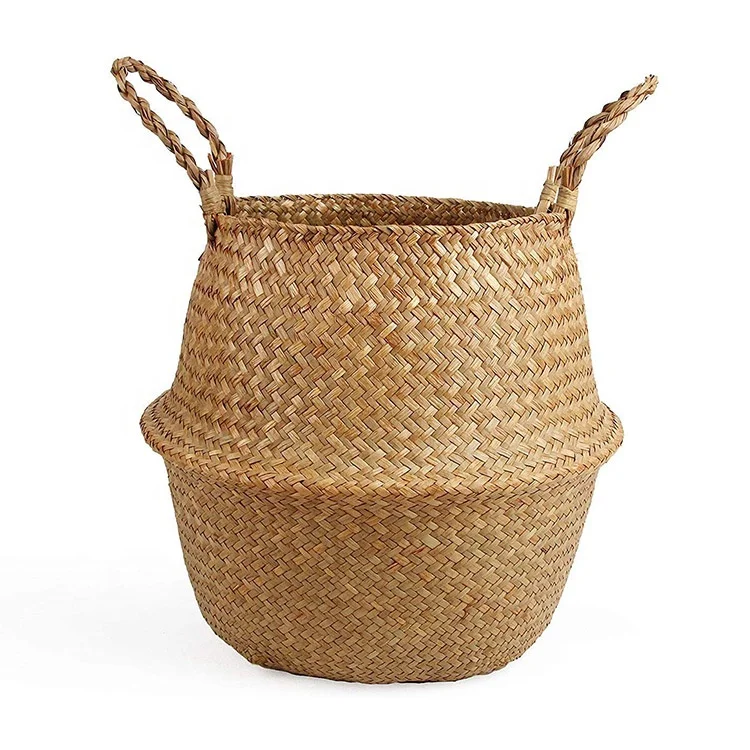 

Wholesale Woven Wicker Basket For Storage Plant Pot Basket And Laundry, Grocery And Picnic Basket, Original