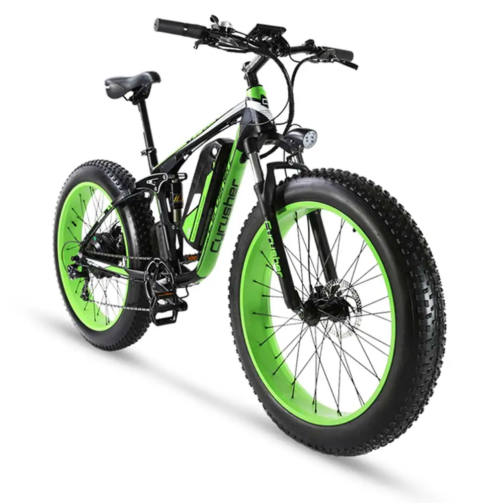 

EU UK NO TAX Cyrusher XF800 750W bafang motor 26 Inch Fat Tire electric mountain bike 48V 13ah Adult Snow Beach Electric Bicycle