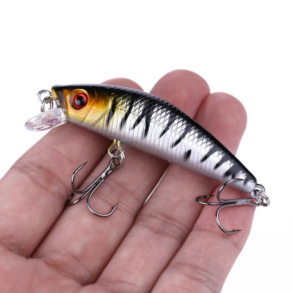 

8 colors plastic hard lure  fishing Minnow fishing bait