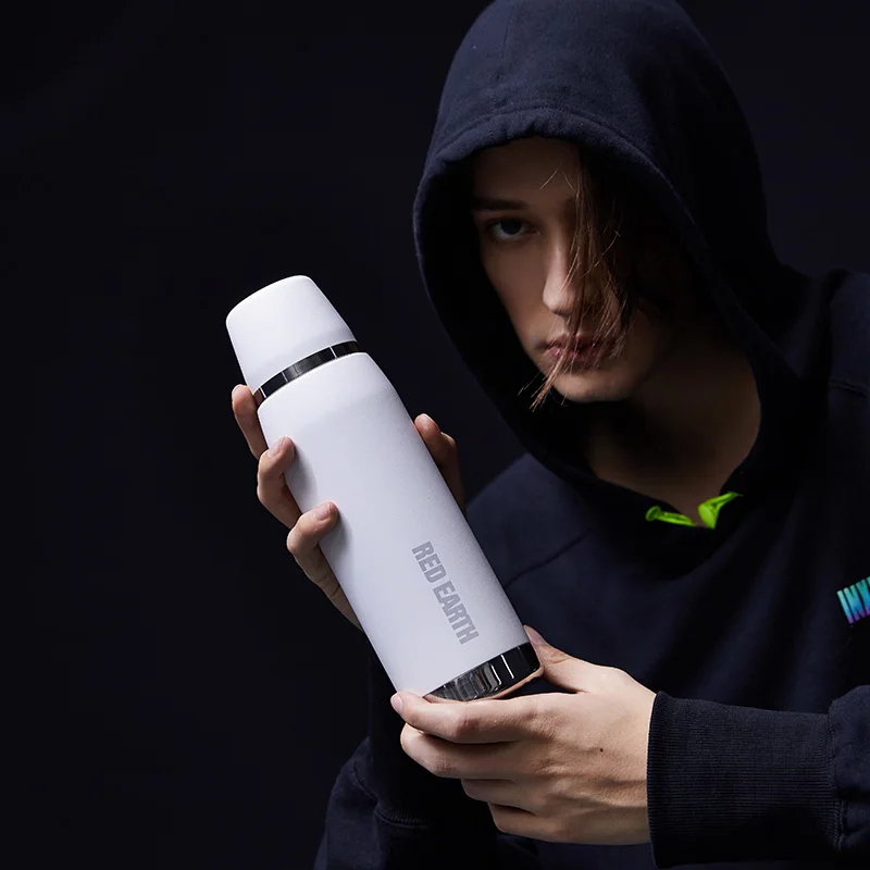 

760ml High Quality Straight Body Vacuum Drinking Vacuum Hot Water Bottle