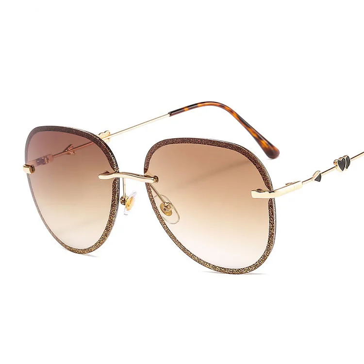 

Small Cuttle Fish Bling Sunglasses 2021 Diamond Luxury Round Fashion Sunglasses
