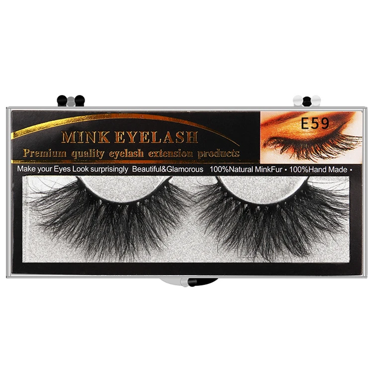 

lashes vendor 20 - 25mm 3D mink false eyelashes 5D Mink lashes wholesale