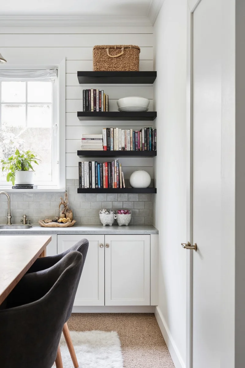 10 black and white bookcases that make family friendly spaces stylish smart