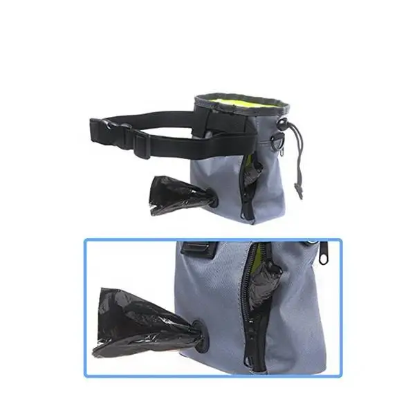 with dogshit rubbish garbage plastic bag hole for puppy doggy