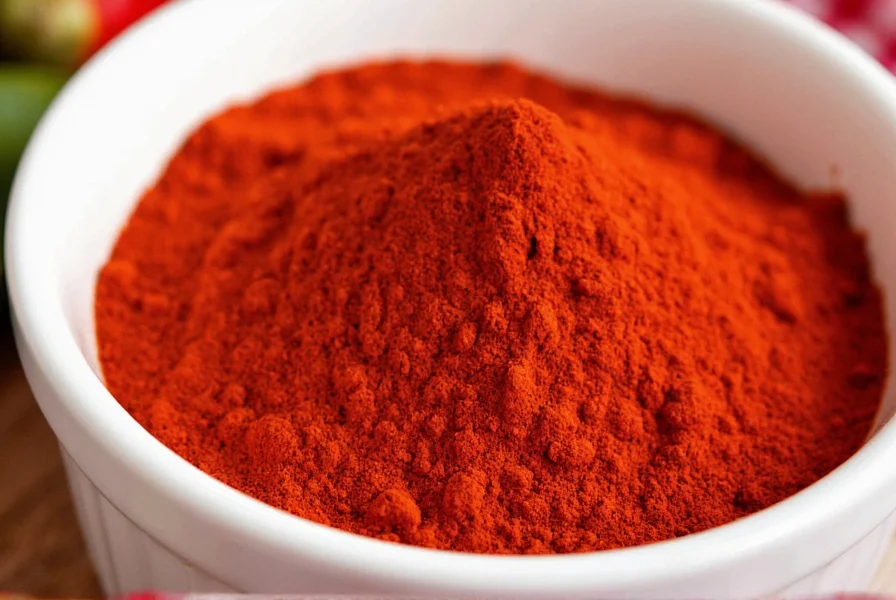 Paprika stored in glass spice jars with proper labeling showing ideal storage conditions away from light and heat