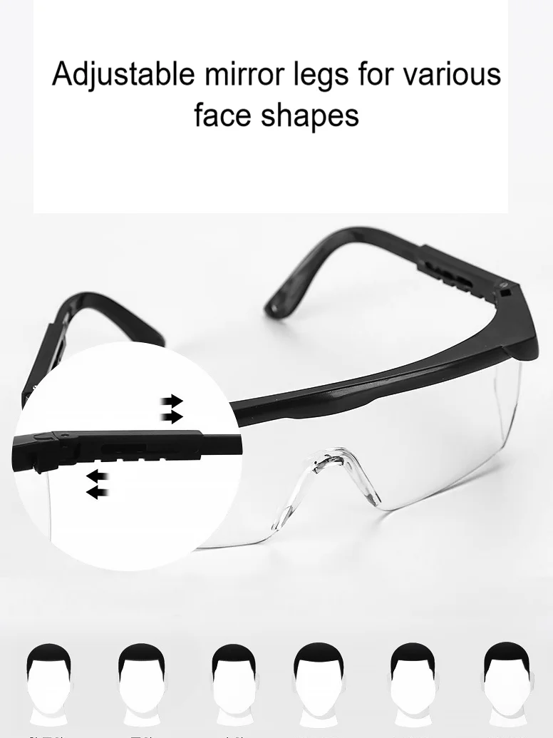 
wholesale pc eye protection goggles safety protective goggle 