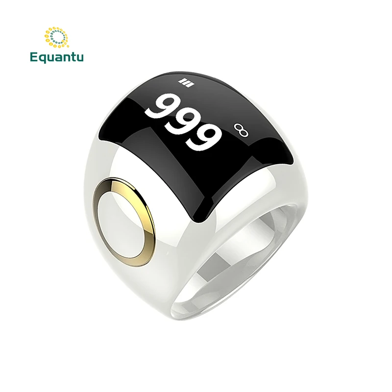 

Muslim Islamic ceramic electronic counter digital Azan alarm clock tasbeeh iqibla smart TASBIH zikr ring