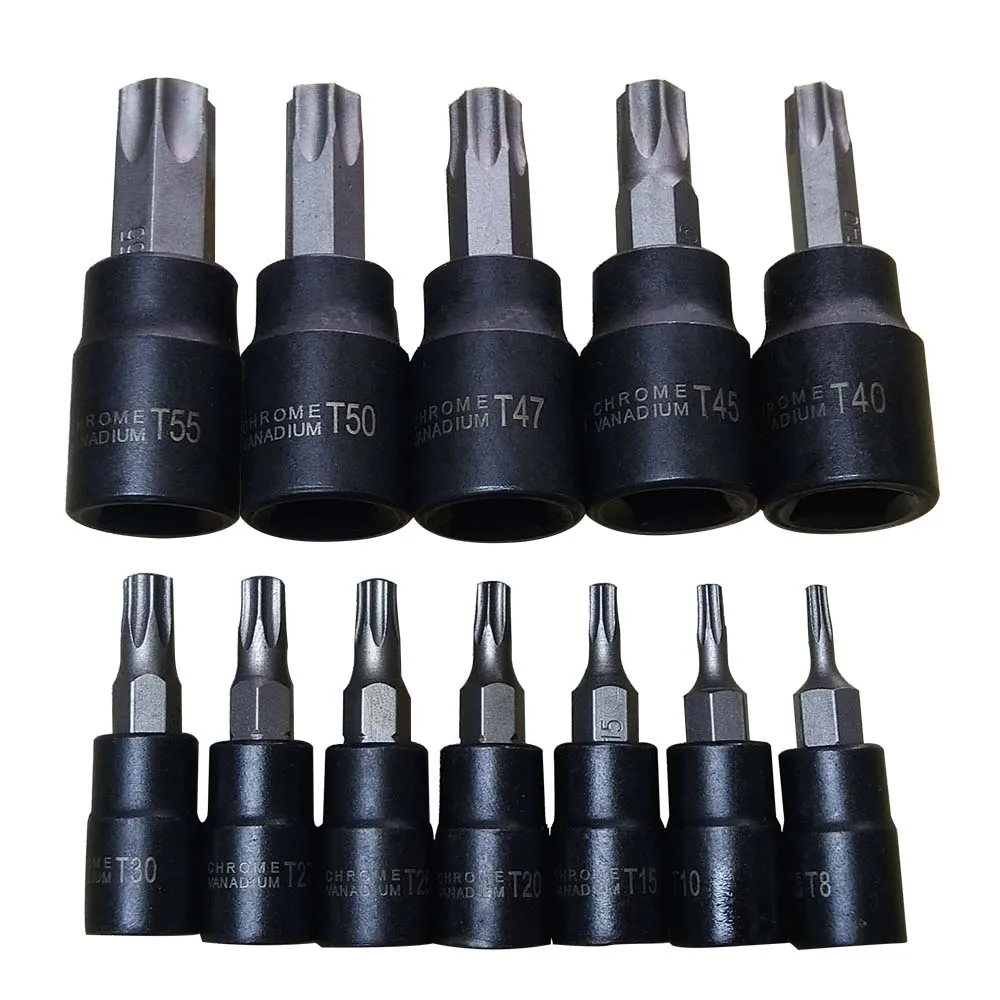 25 Piece Torx And External Socket Set Professional Grade Auto