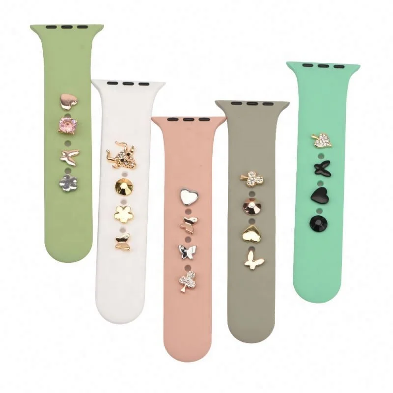 

Hot selling Sorcerer Mouse Ears Watch Charms band stud for Apple Watch Wristband charms