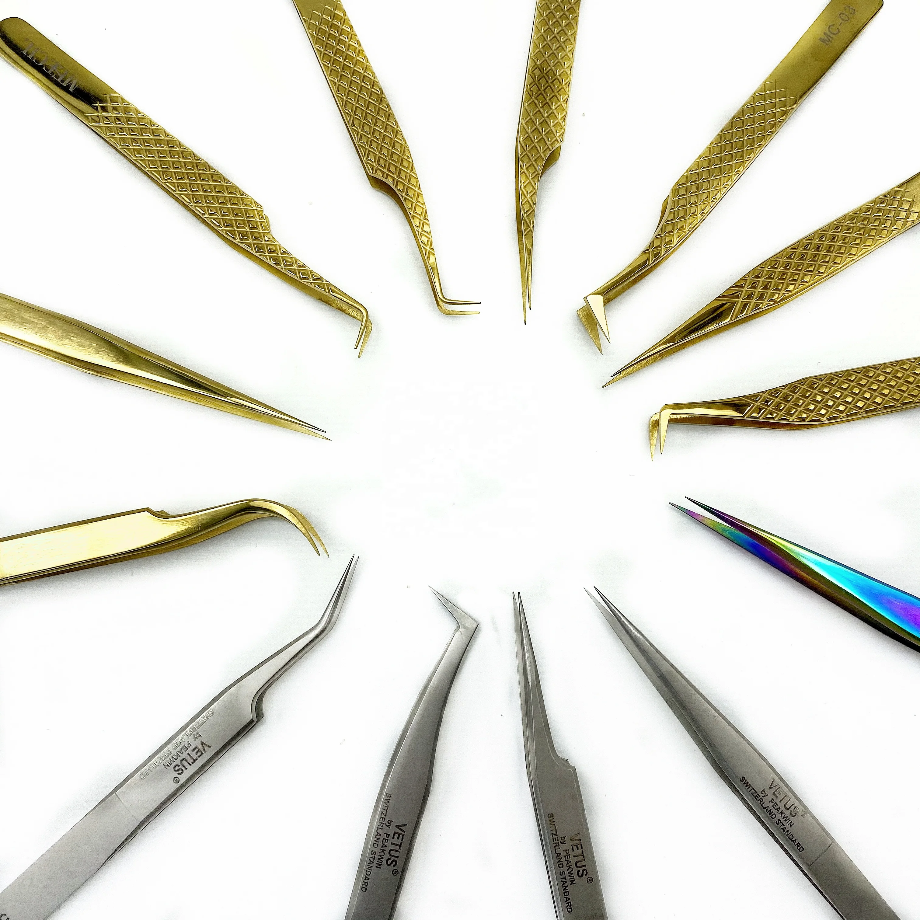 

Volume Eyelash Extension Tweezers Custom lash Tweezers Lash Tools