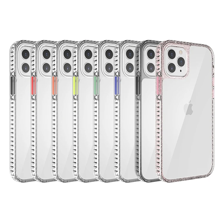 

Clear Case for Iphone 12 pro Custom New Cellphone Case Mobile Accessories for iphone 12 pro max, 8 colors