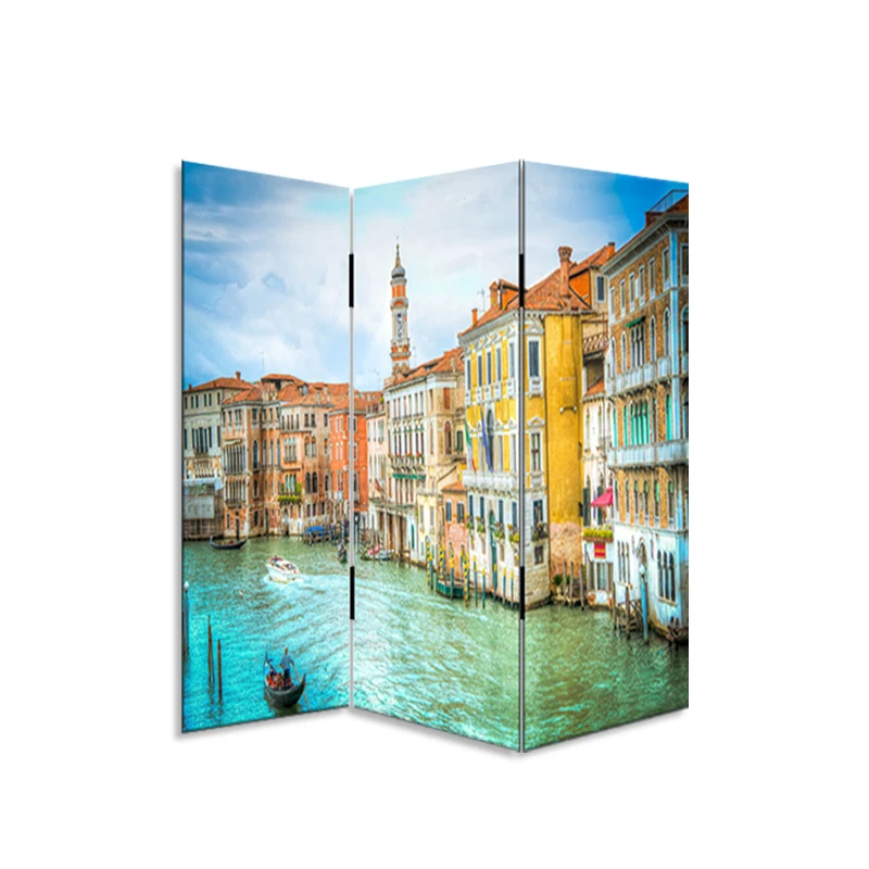 

2020 New Venice Landscape Painting Home Decoration HD Canvas Print Indoor Divider, Cmyk