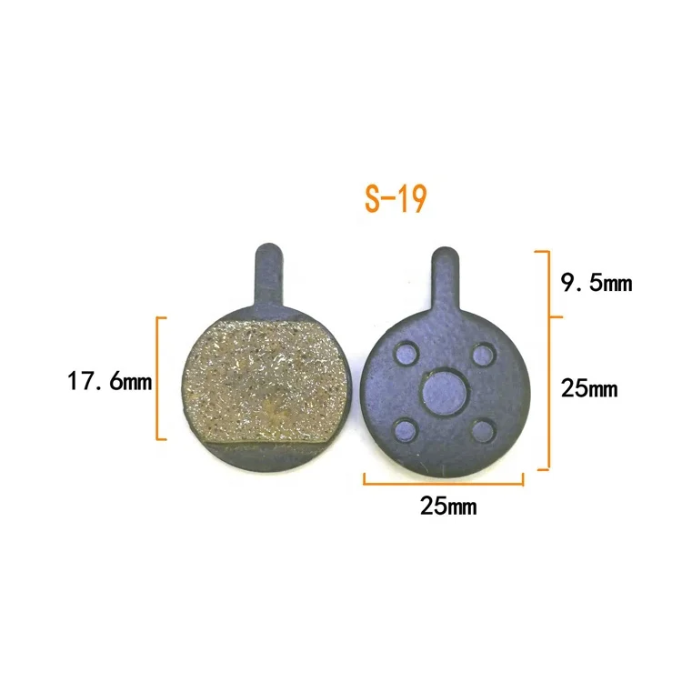 

MTB mountain bike disc brake pad Cycling brake parts, Black or as required color