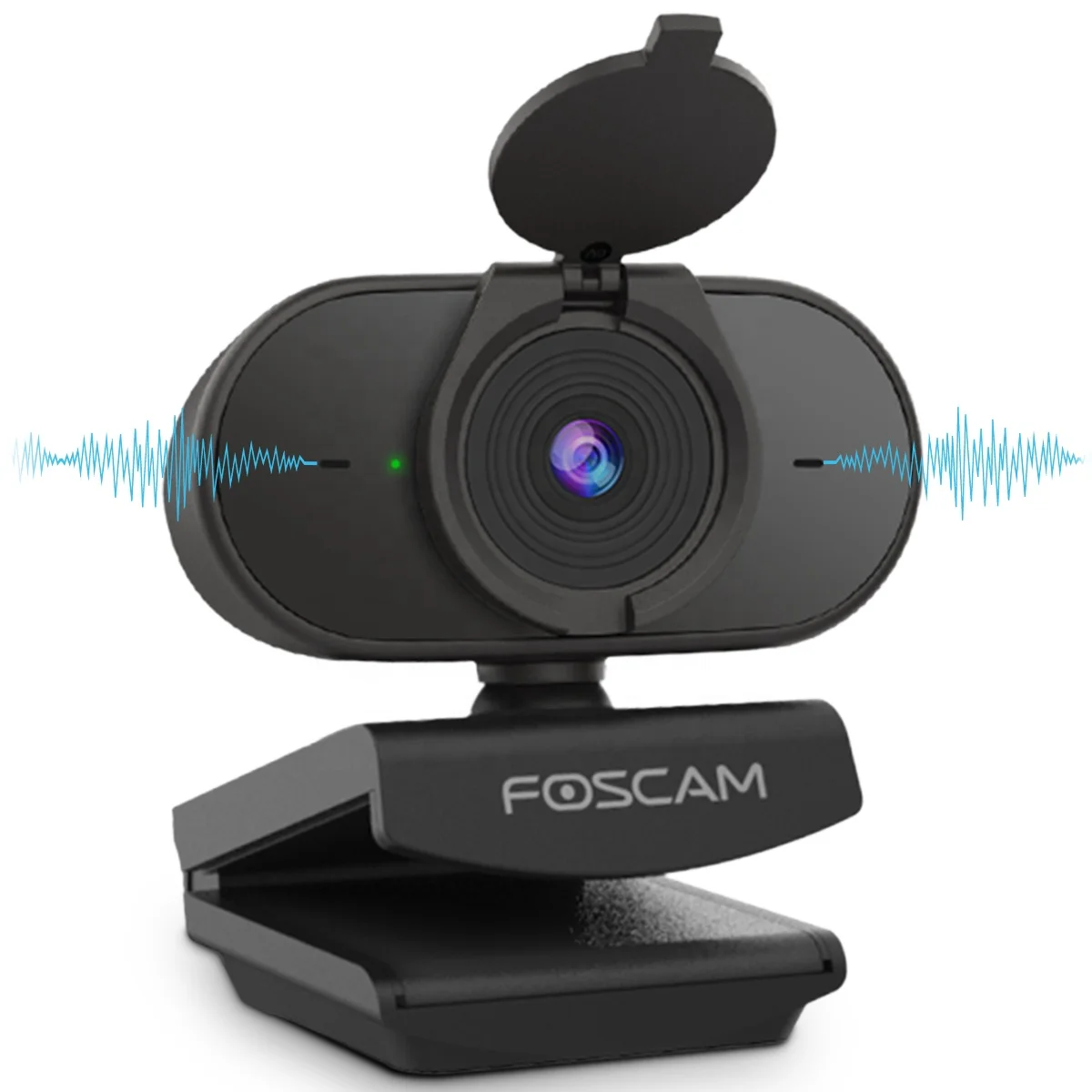 

Foscam 84 degree wide angle high resolution webcam camara web 1080p webcam