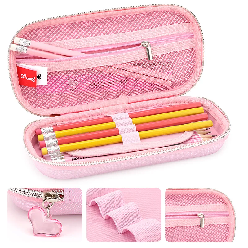 Sweety Popular Zip Pencil Case Eva Pu Pen Pouch Stationery Box 3d ...