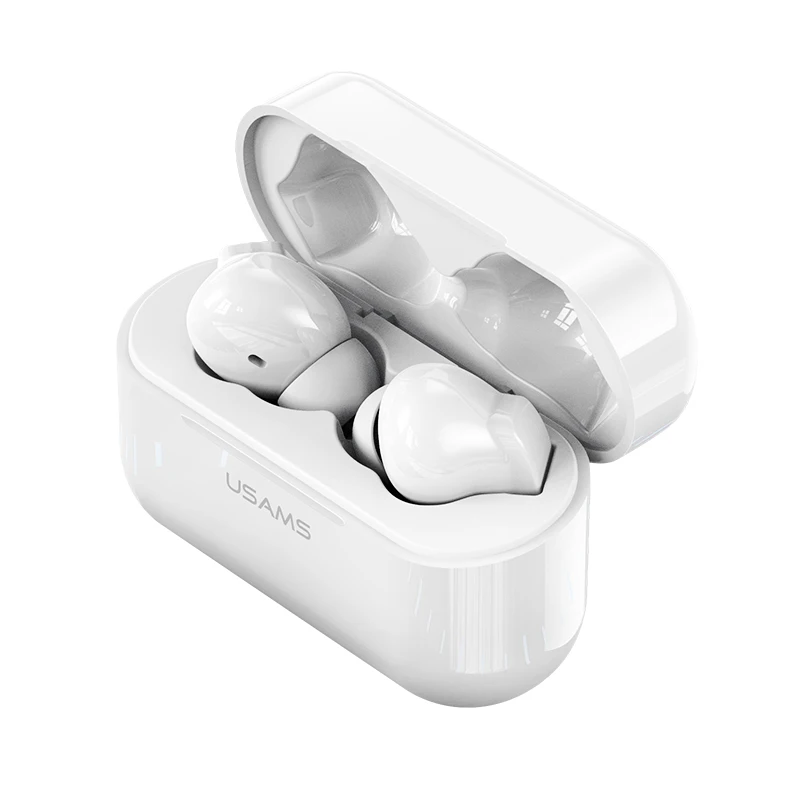 

USAMS ANC earbuds hand free gaming wireless anc active noise cancelling bluetooths earphone & headphone with mic