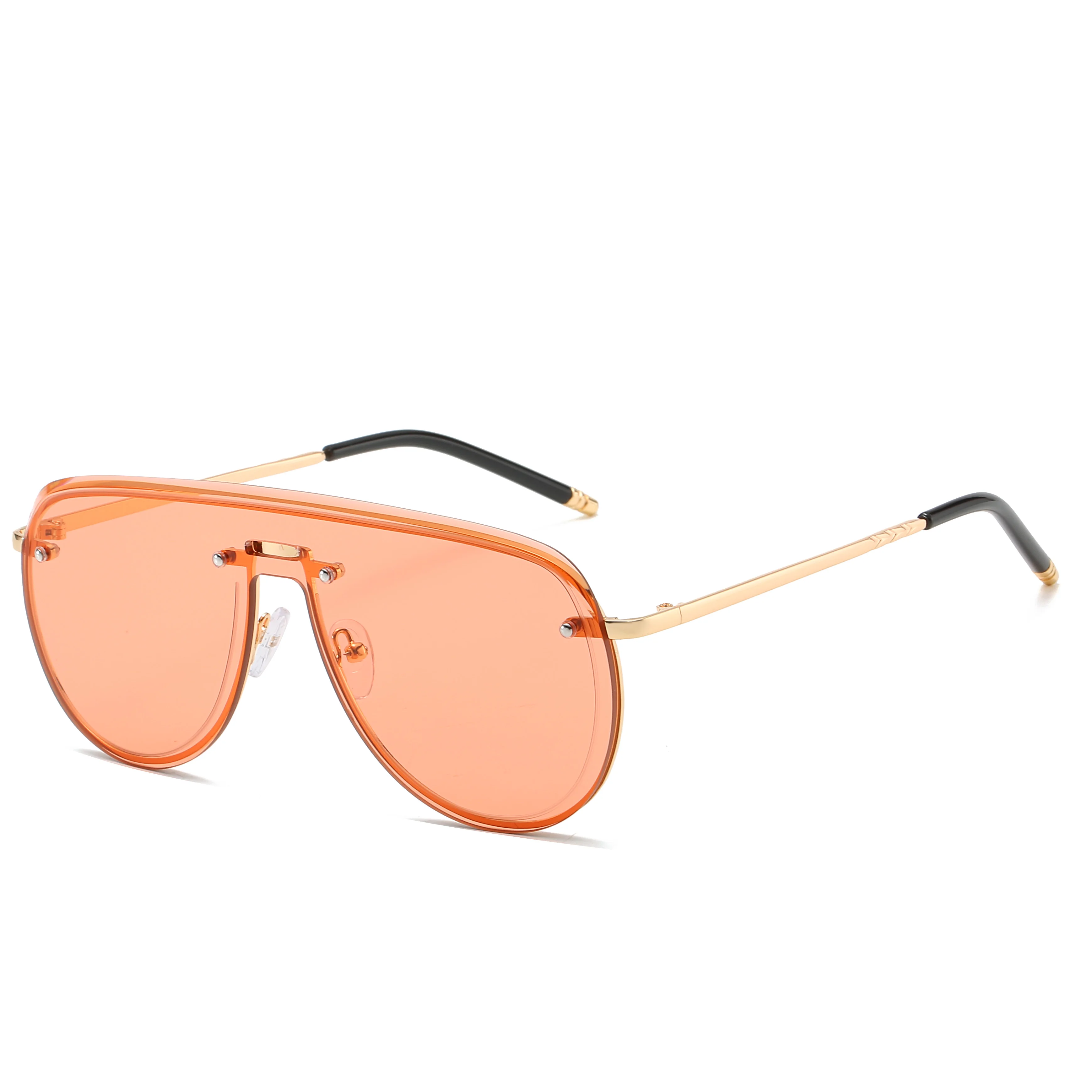 

Banei Sun Glasses Pilot Metal Custom Logo Oversized Shades Unisex Vintage 2020 New Arrivals Novelty Sunglasses Classic