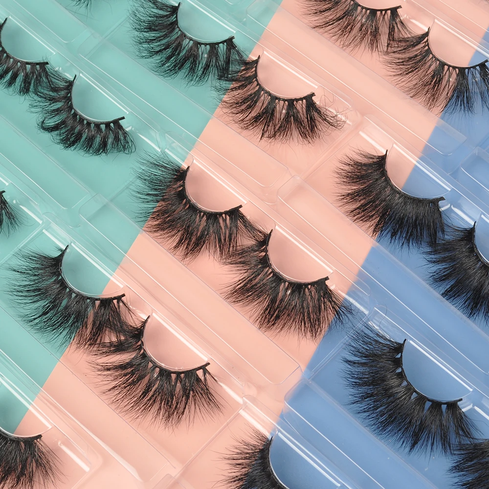 

FREE custom eyelash packaging mink full strip lashes 25 mm 3d mink eyelash cruelty free 25mm mink eyelash vendor, Natural black mink eyelashes