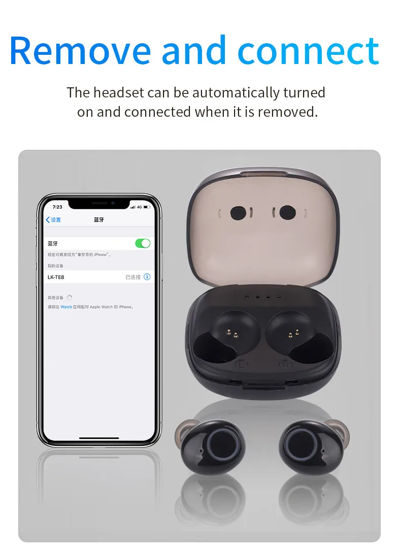new style tws earbuds true wireless bluetooth 5.0 sports earphone - ANKUX.COM