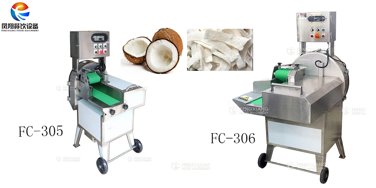 Fc305 Coconut Flakes Machine,Coconut Chips Machine Coconut Cutting