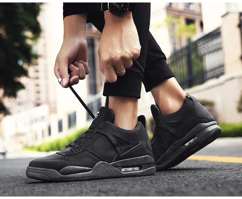 

Fashionable fall black vintage grey winter sport shoes for men men's casual shoes