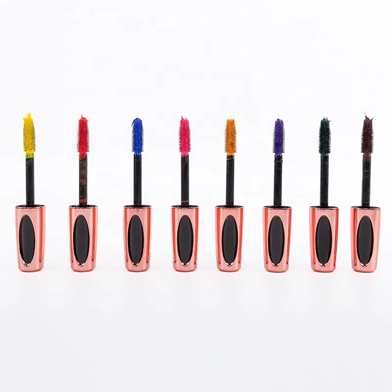 

Purple Blue Yellow Orange 8 Colors OEM Mascara Waterproof Colorful Mascara