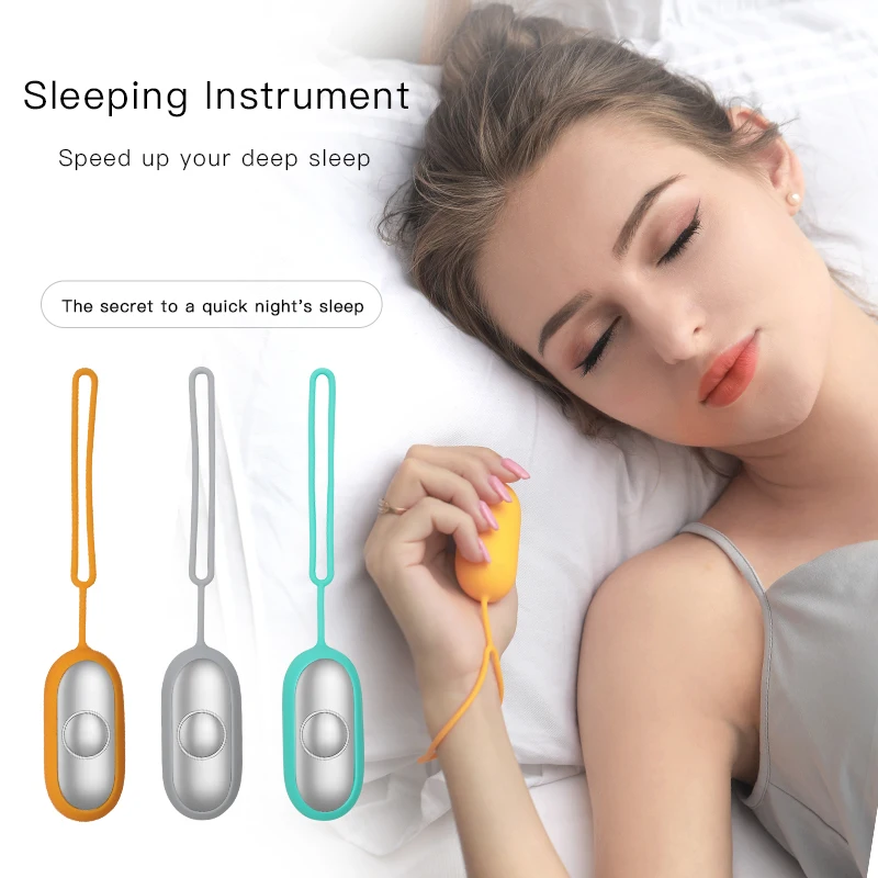 

2021 new portable USB charging hand holding sleep aid instrument insomnia device