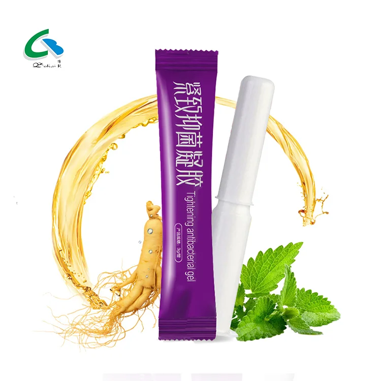 

private label premium quality hymen repair vaginal stimulating and tightening oil gel for women, Yellow brown or as your customized