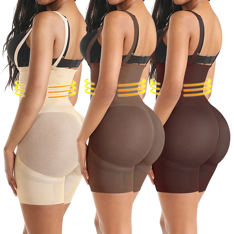 

Ladies Winter Fat High Waist Tummy Control Lingerie Enhance Hip Shaper Seamless Butt Lifter Shapewear, As show