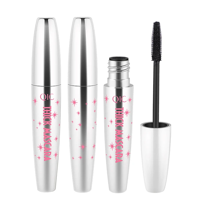 Waterproof Eyelash Extension Black Thick Lengthening 4D Silk Fiber Lash Mascara