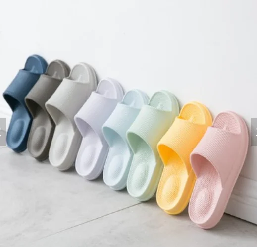 

summer EVA bathroom slippers with thick soles for home, Picture