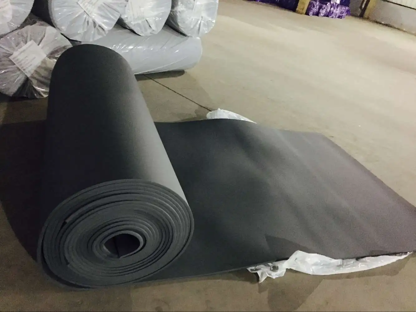 Hs Code 25mm Thickness Insulation Materials Rubber Foam Sheet Price