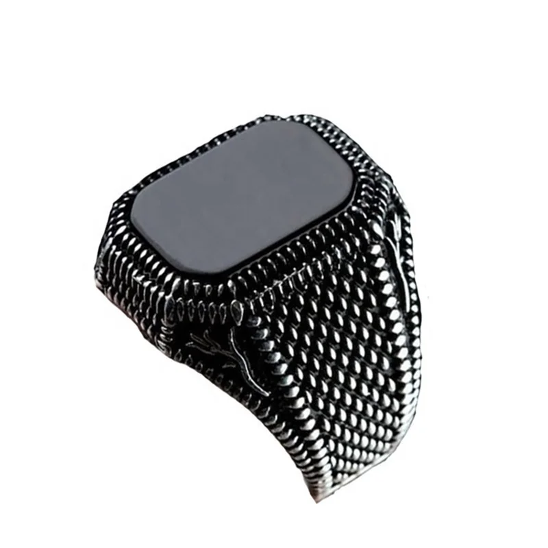 

ADELANTE Hot Sale Classic Alloy Ottoman Tugra Men Ring