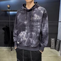 

Fashion street style casual stylish long sleeve men/boy acid wash pullover hoodies