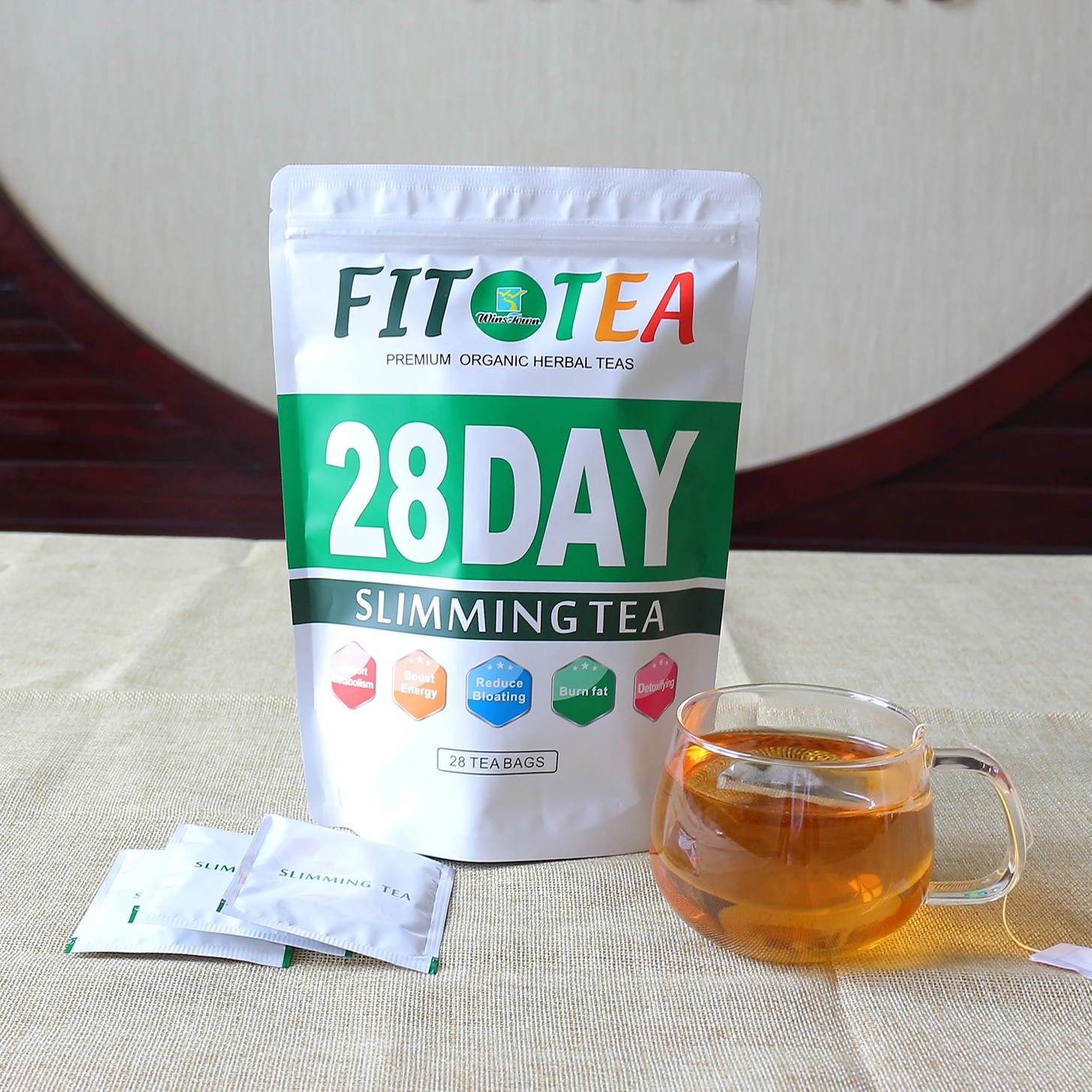 

Private Label 28 Day Burning Fat Flat Belly Slimming Teas Natural Weight Loss Tea