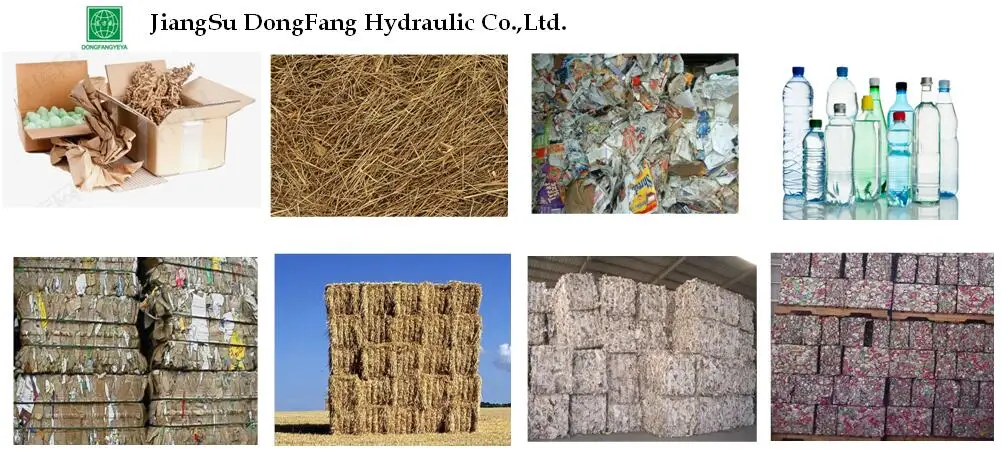 textile pressed baler is widely used for compressing and packing