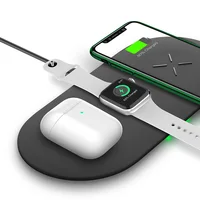 

3 in 1 fast wireless charger qi charging pad for apple watch 4 3 2 1 and mobile